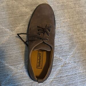 Timberland Men’s suede lace up rubber sole shoe